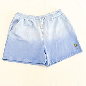 Scotch & Soda Men's Summer Edition Blue Embroidered Sweat Shorts $118
